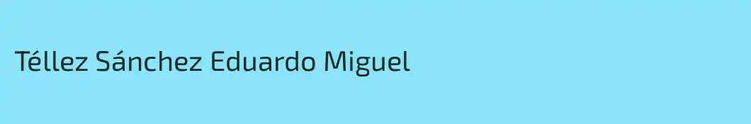 Téllez Sánchez Eduardo Miguel